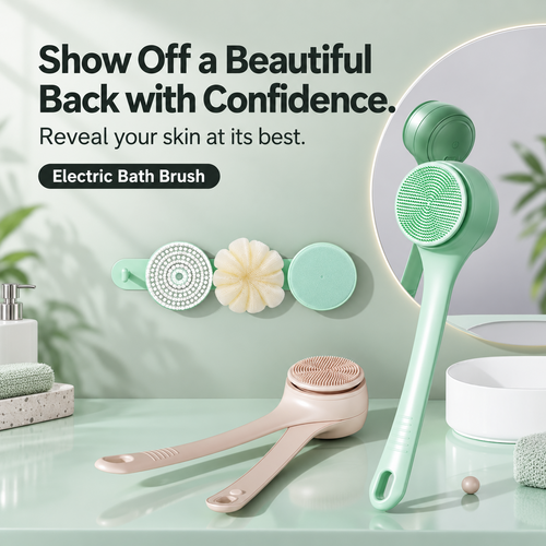 4-in-1 Electric Body Scrubber