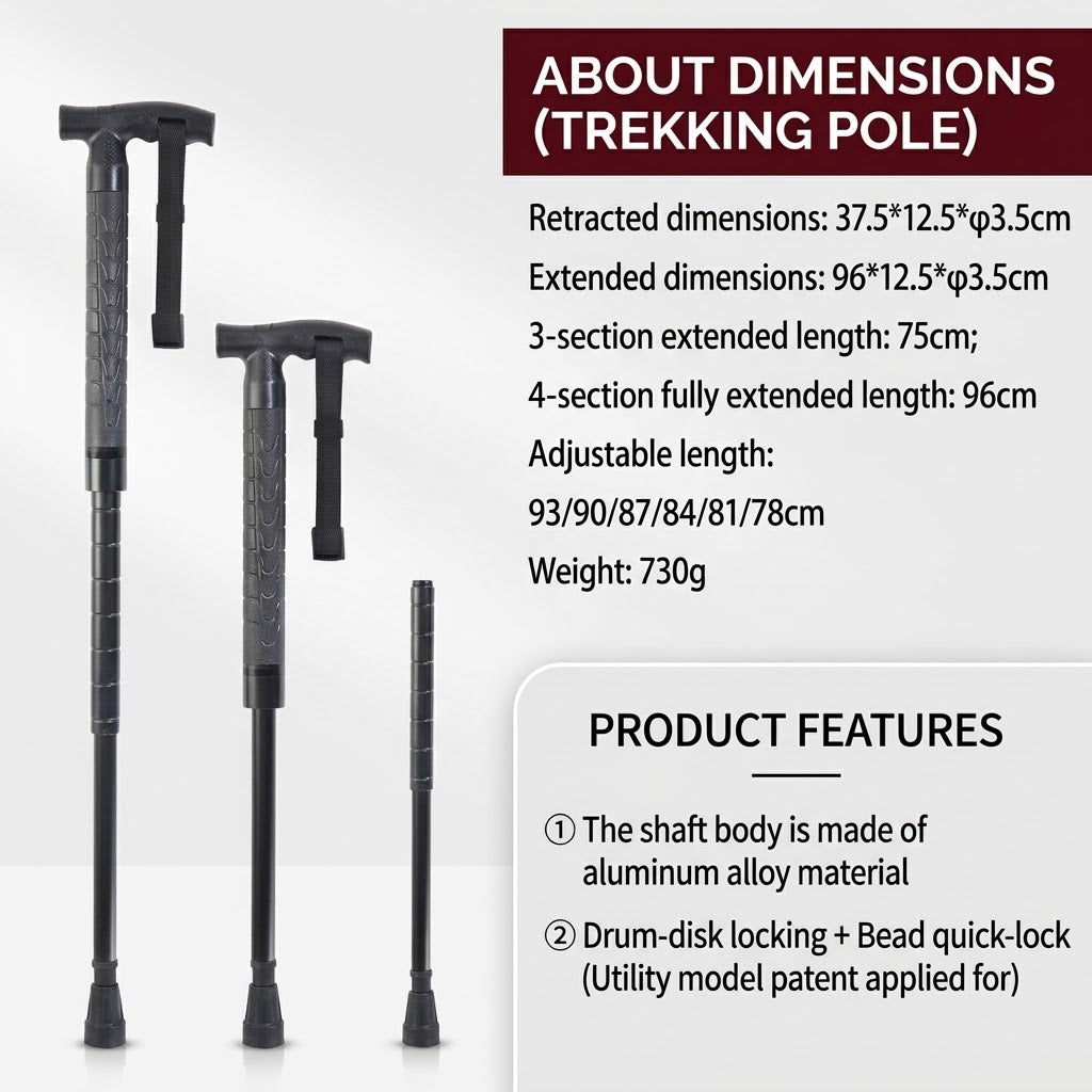 TrailMate Walking Stick