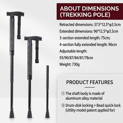 TrailMate Walking Stick