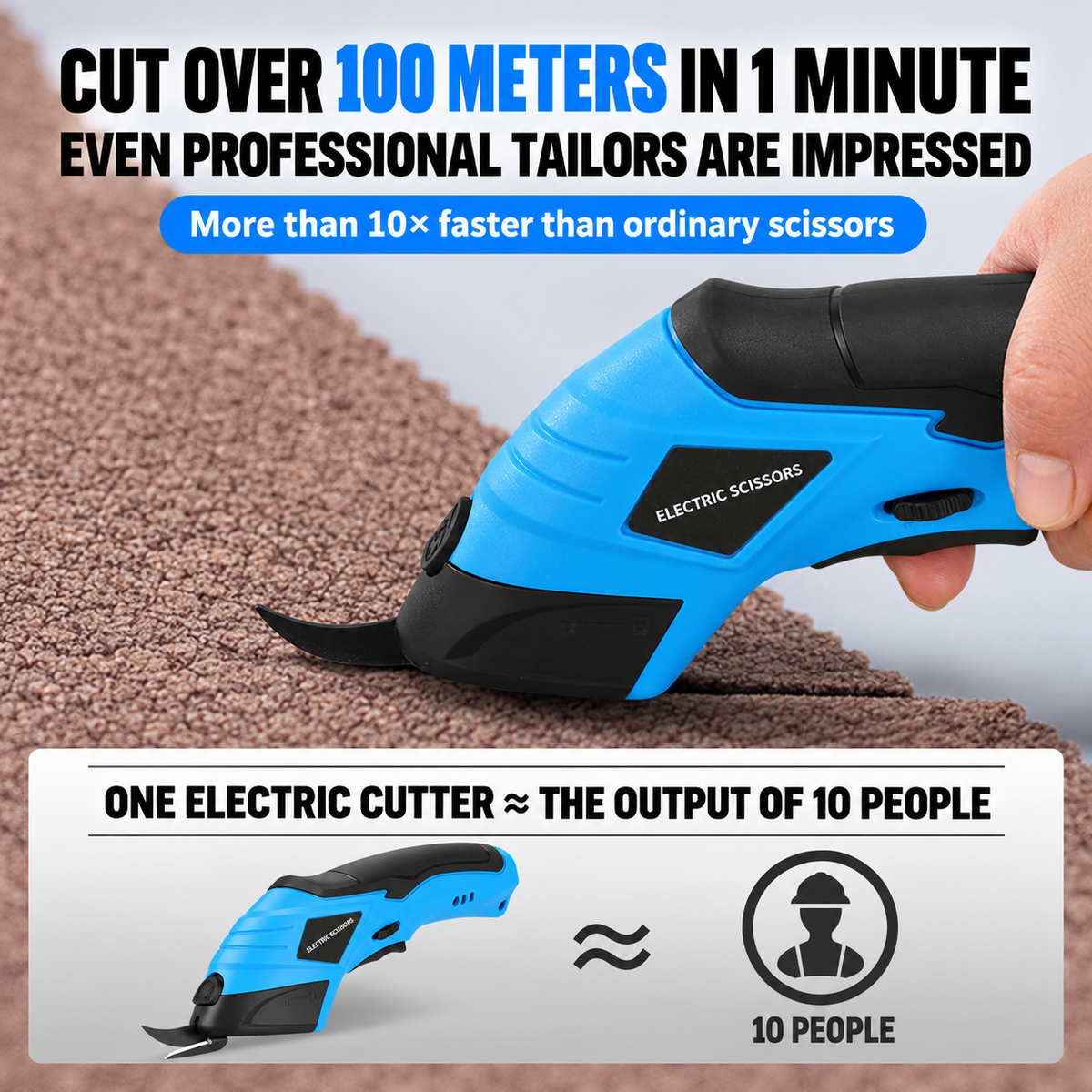 Cordless Fabric Cutter