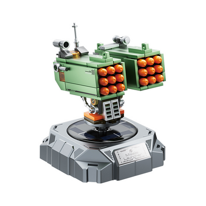 Solar-Powered Rotating Turret