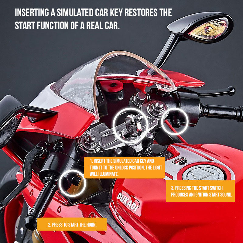 Racing Motorcycle Model