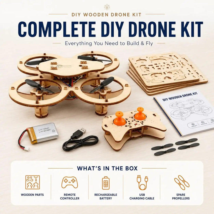 DIY Wooden Drone Kit