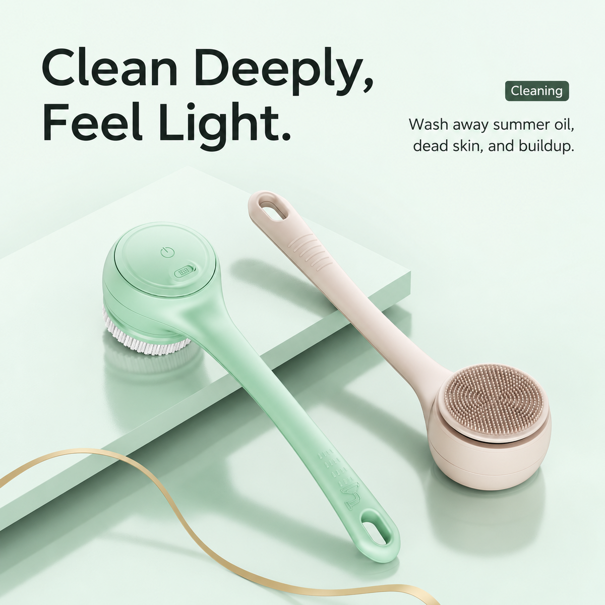 4-in-1 Electric Body Scrubber