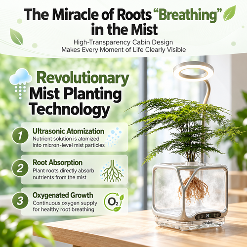 Smart Mist Hydroponic Planter