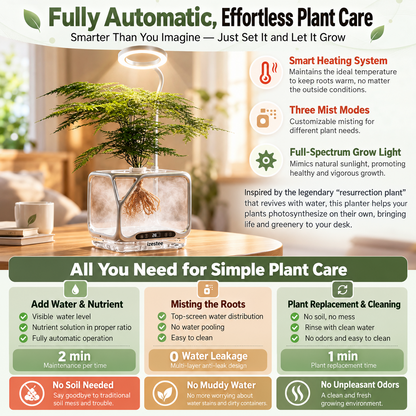 Smart Mist Hydroponic Planter