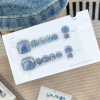 Sapphire Foot Nail