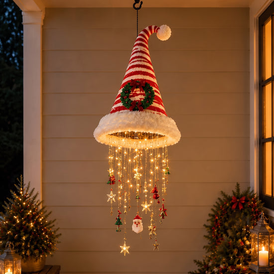 Christmas Hat Hanging Light