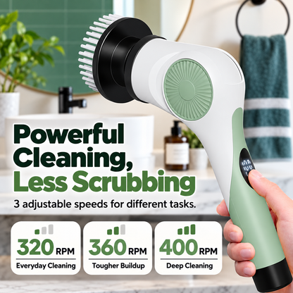 10-in-1 Electric Cleaning Brush