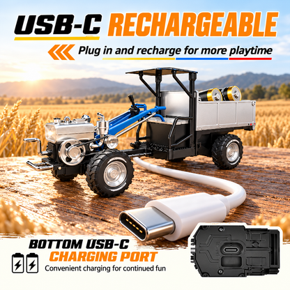 RC Farm Tractor with Dump Bed