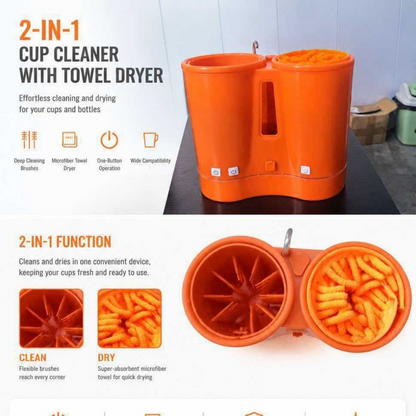 Pet Cup Cleaner 2-in-1