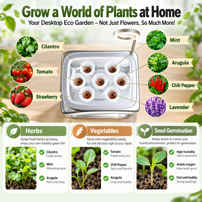 Smart Mist Hydroponic Planter