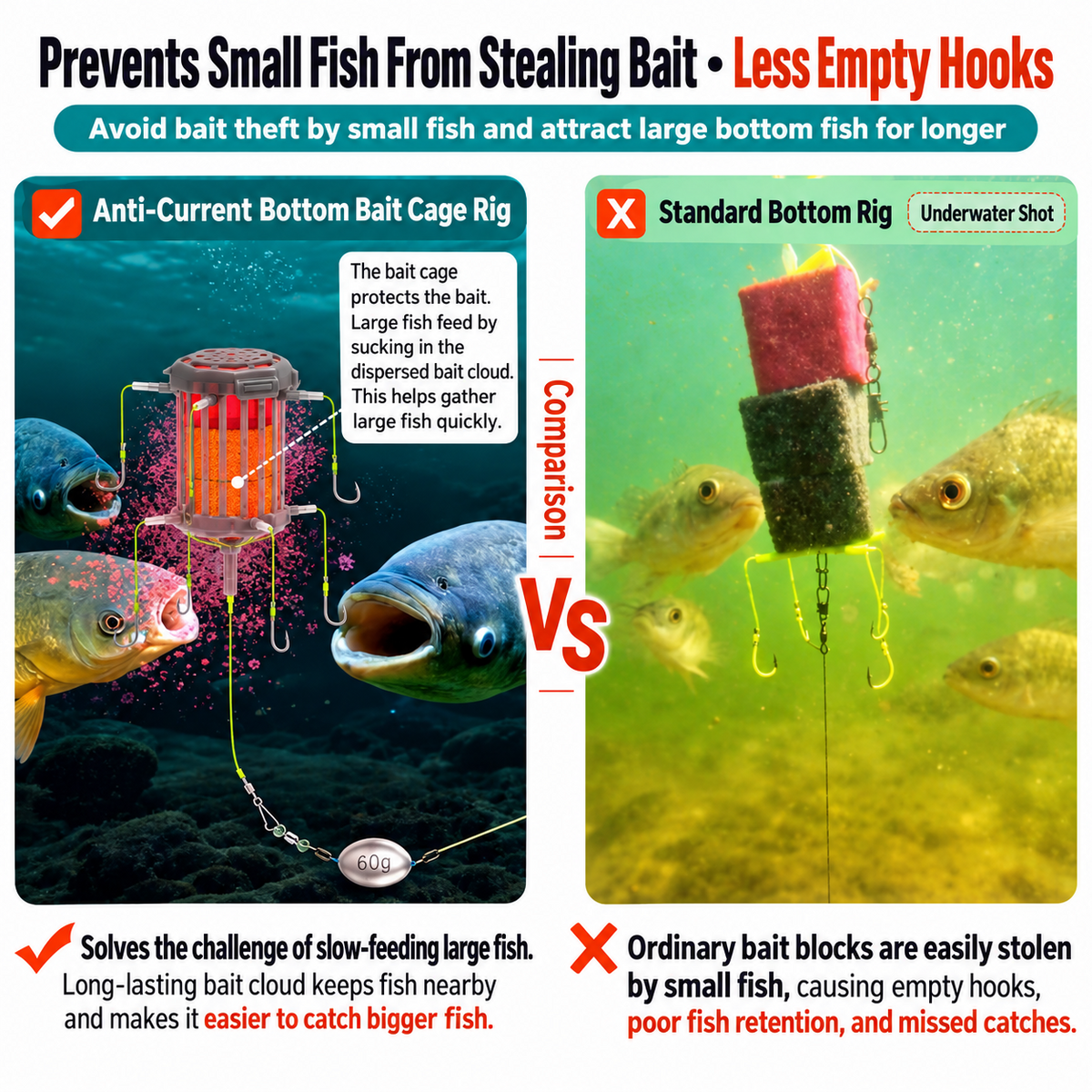 Bottom Bait Cage