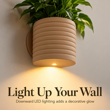 LED Wall Planter with Remote Control
