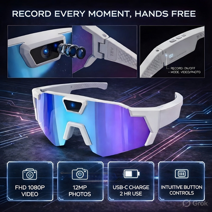 Smart Camera Sunglasses