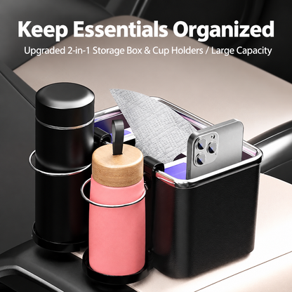 Car Armrest Storage Box
