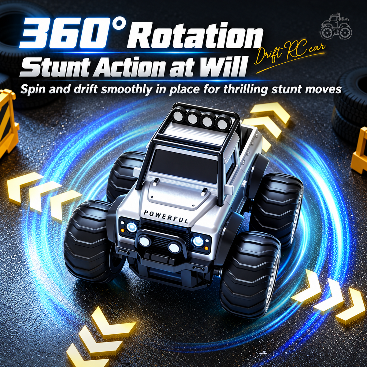 Amphibious Drift RC Car
