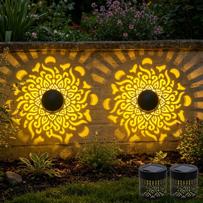 Mandala Solar Light