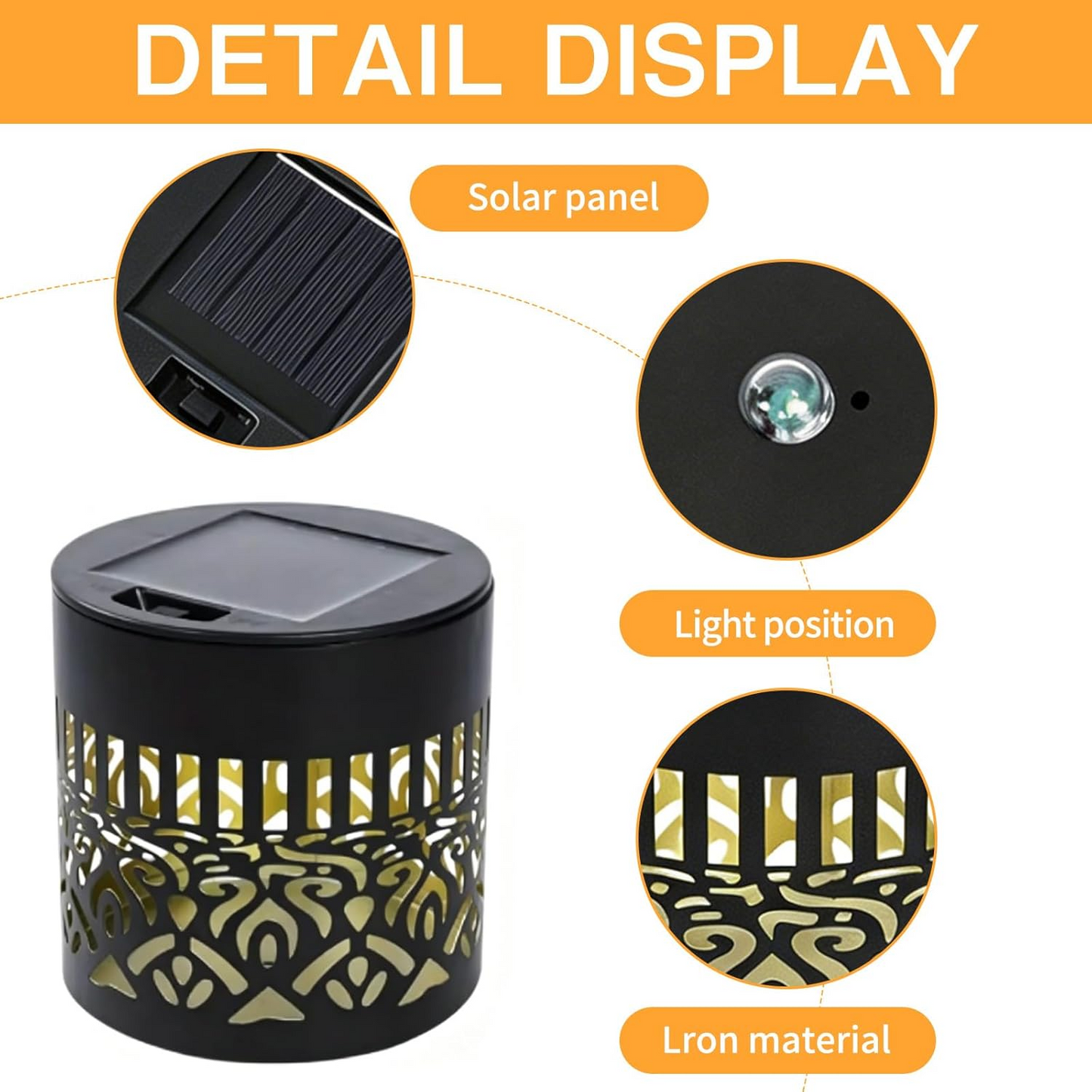 Mandala Solar Light
