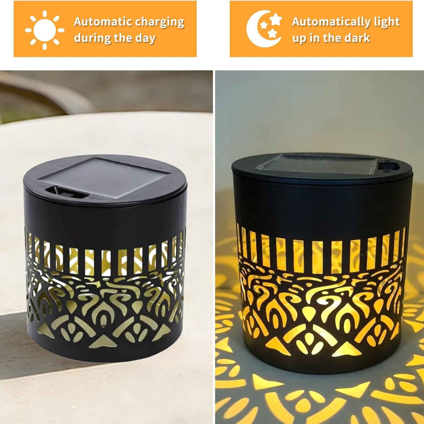 Mandala Solar Light