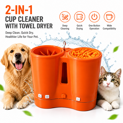Pet Cup Cleaner 2-in-1