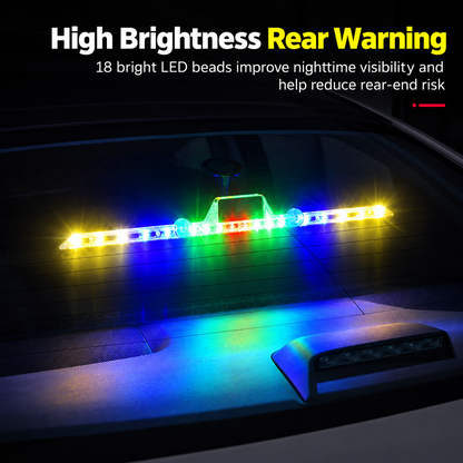 Solar LED Car Warning Light