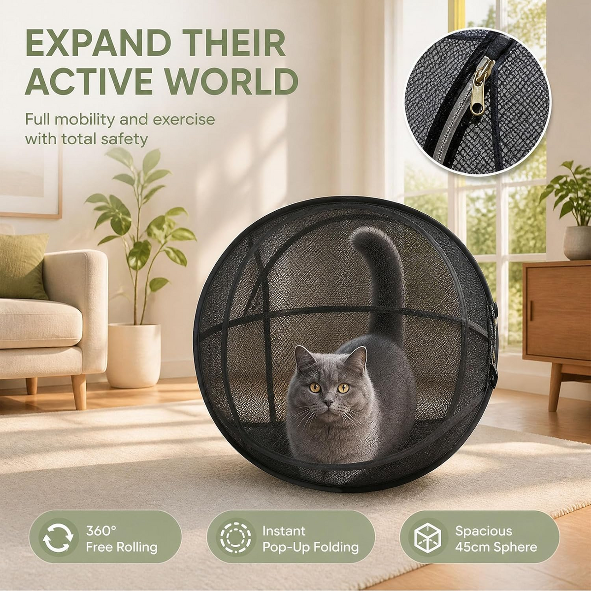 RollPaw Cat Ball