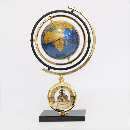 Atlas Globe Clock