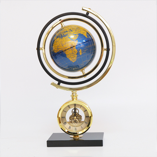 Atlas Globe Clock