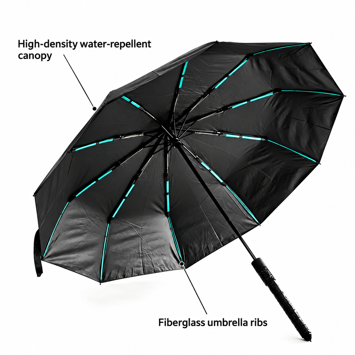 2-in-1 Walking Stick Umbrella
