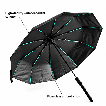 2-in-1 Walking Stick Umbrella
