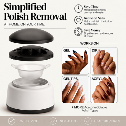 Steam Nail Polish Remover