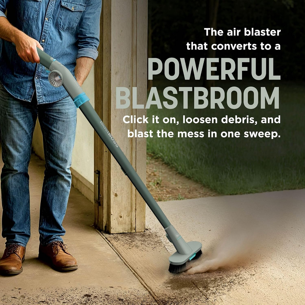 Blasting System with BlastBroom