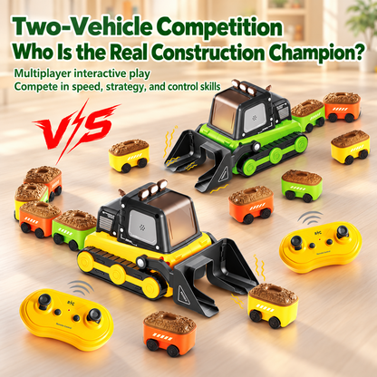 Magnetic RC Bulldozer Toy