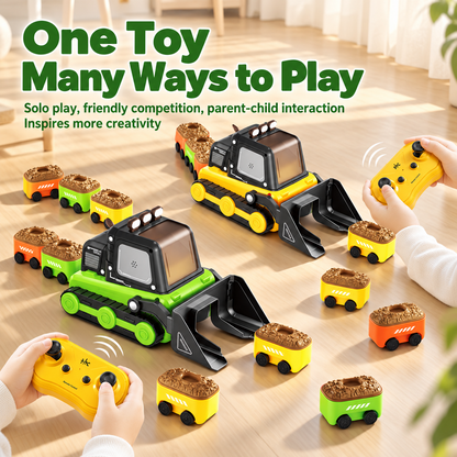 Magnetic RC Bulldozer Toy