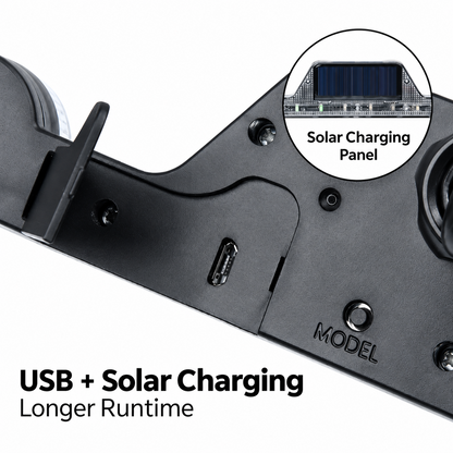 Solar LED Car Warning Light