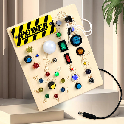 Wooden LED Busy Board