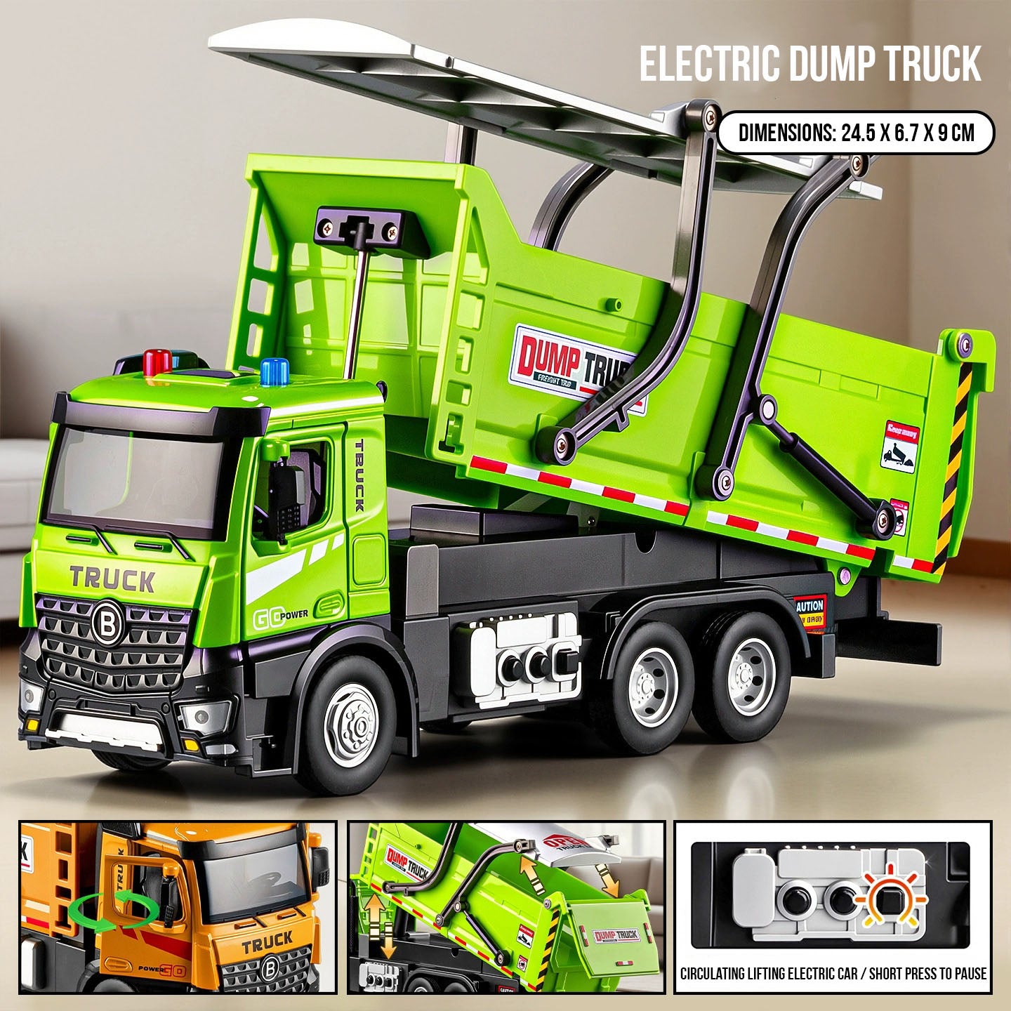 Auto-Lift Dump Truck