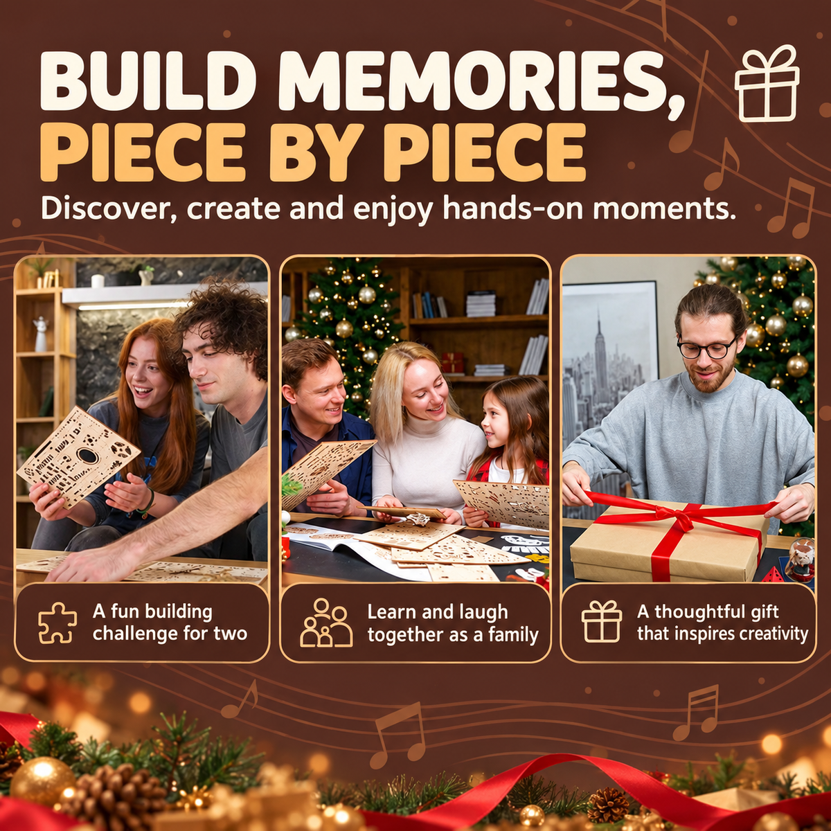 DIY Wooden Piano Kit
