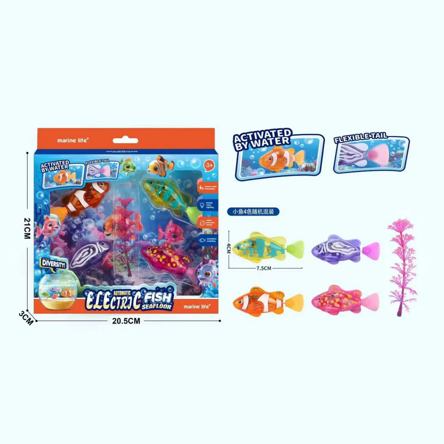 SwimGlow Fish