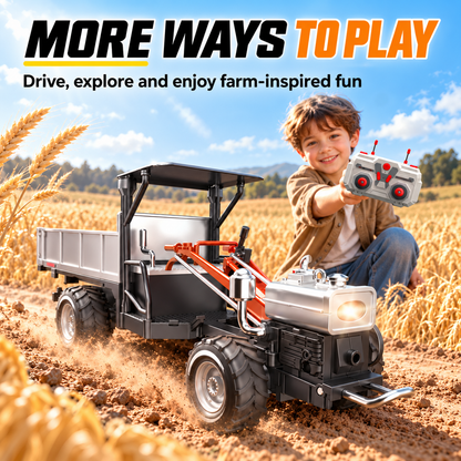 RC Farm Tractor with Dump Bed