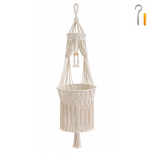 Macrame Hanging Cat Bed