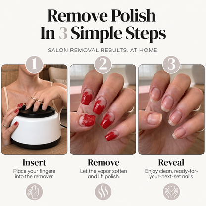 Steam Nail Polish Remover