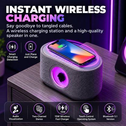 Magnetic Fluid Bluetooth Speaker