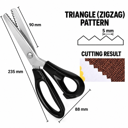 Zigzag Fabric Scissors