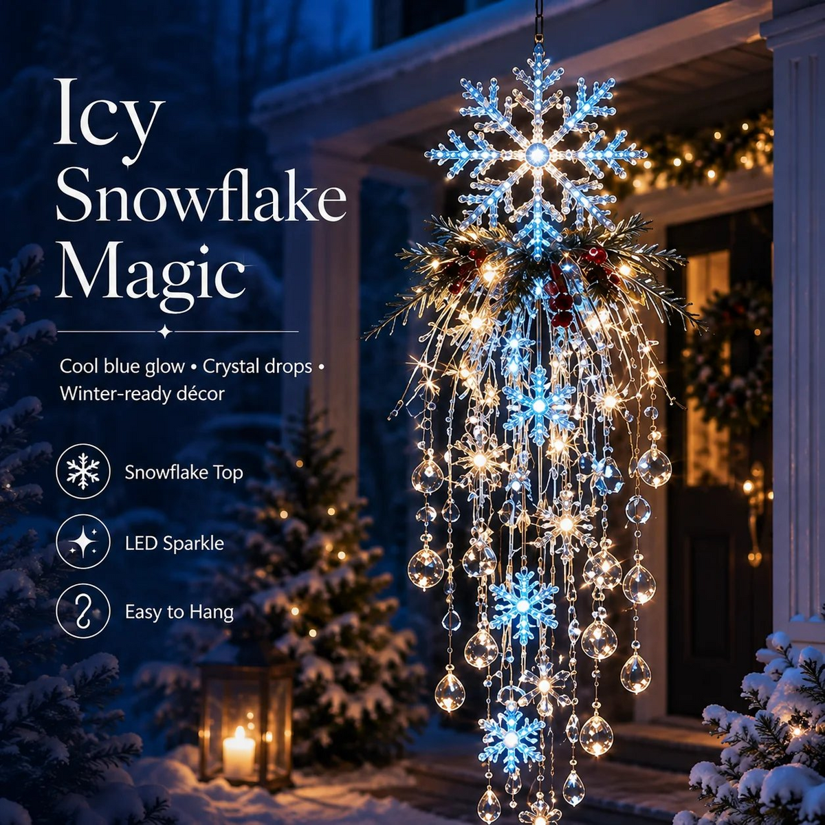 Snowfall Crystal Light