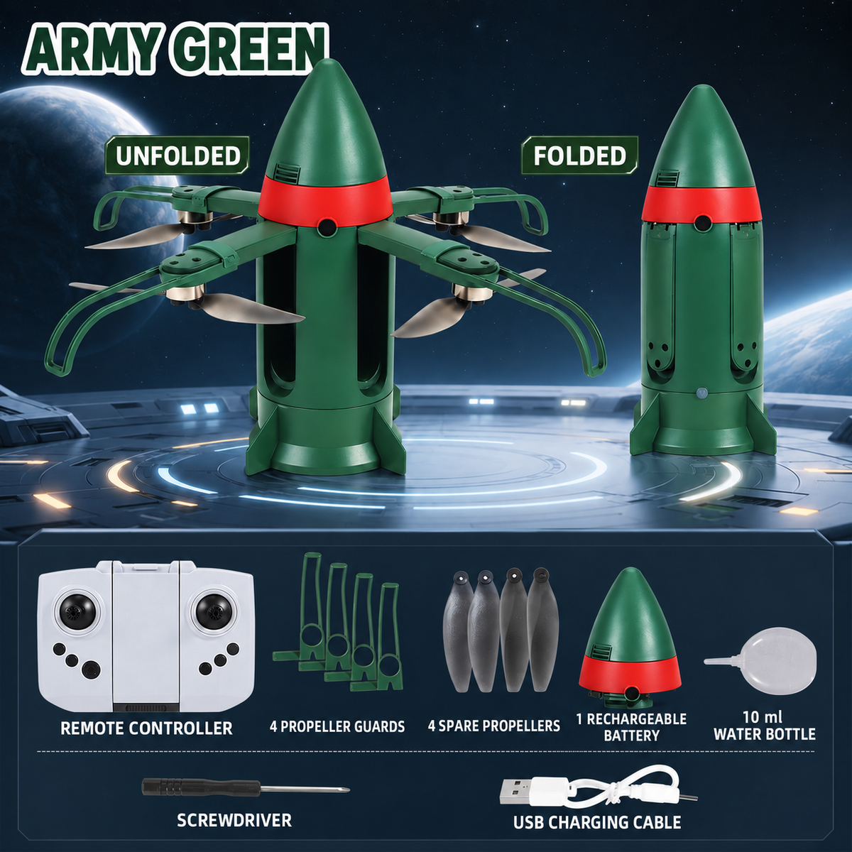 RC Rocket Drone