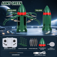 Military Green Spacecraft