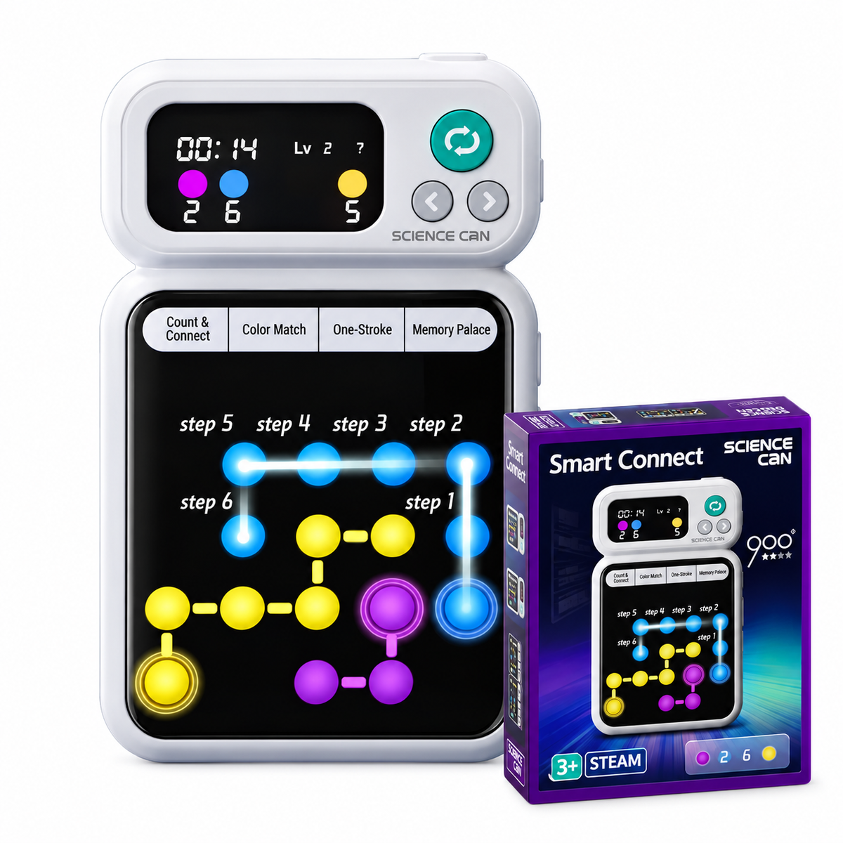 4-in-1 Electronic Puzzle Game