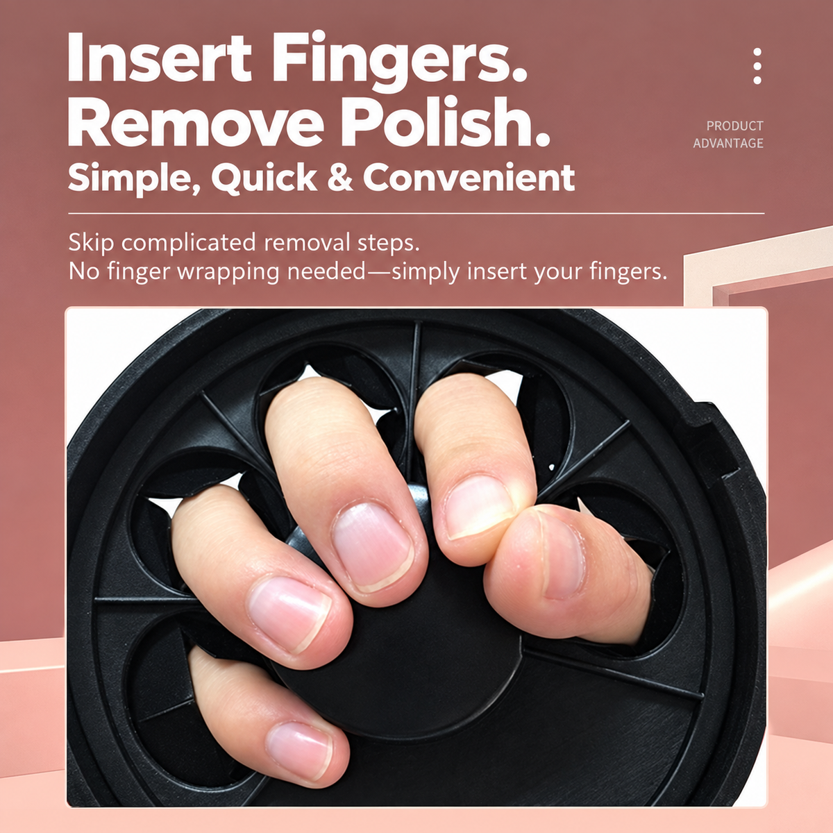 Steam Nail Polish Remover